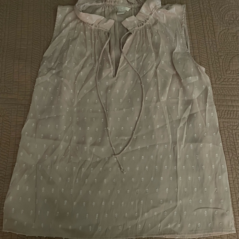 H & M size 12 sleeveless blouse
